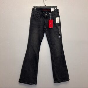 NWT Lucky Brand Low Rise Flare Grey Denim Jeans